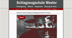 Desktop Screenshot of harrydrum.de